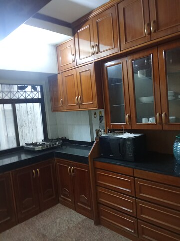 Kitchen in 3 BHK Apartment at Rustomjee Regency, Dahisar West – for Rent