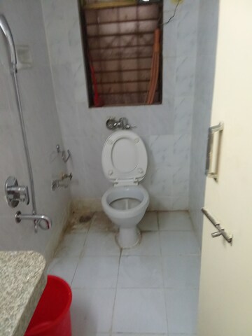 Bathroom in 3 BHK Apartment at Rustomjee Regency, Dahisar West – for Rent