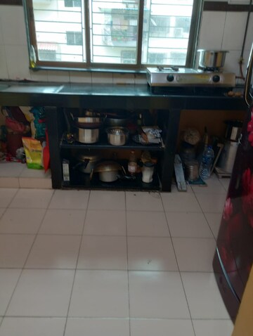 Kitchen in 2 BHK Apartment at Spaghetti Complex, Kharghar – for Rent