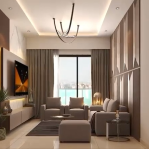 Living Room in 2 BHK Apartment at Andheri West – for Sale