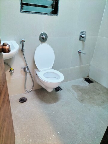 Bathroom in 2 BHK Apartment at Je and Vee Vrindavan, Malad East – for Rent