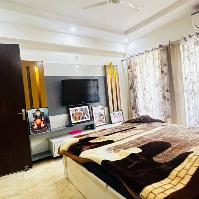 Bedroom, mi-rustle-court 3 Bedroom 1900 Sq.Ft. Apartment In Malesemau Lucknow 9002873