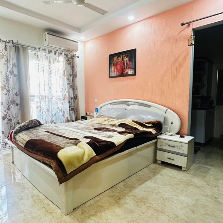 Bedroom, mi-rustle-court 3 Bedroom 1900 Sq.Ft. Apartment In Malesemau Lucknow 9002873