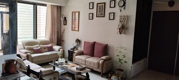 Living Room in 2 BHK Apartment at Harmony Signature Towers, Owale – for Rent