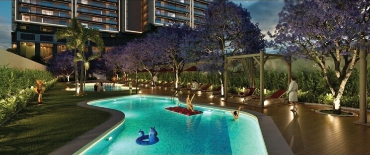 Swimming Pool, signature-global-twin-tower-dxp 4 Bedroom 3785 Sq.Ft. Apartment In Sector 84 Gurgaon 9002943