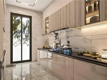 Kitchen in 3 BHK Builder Floor at Anant Raj The Estate Floors, Sector 63a – for Sale