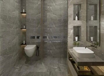 Bathroom in 3 BHK Builder Floor at Anant Raj The Estate Floors, Sector 63a – for Sale