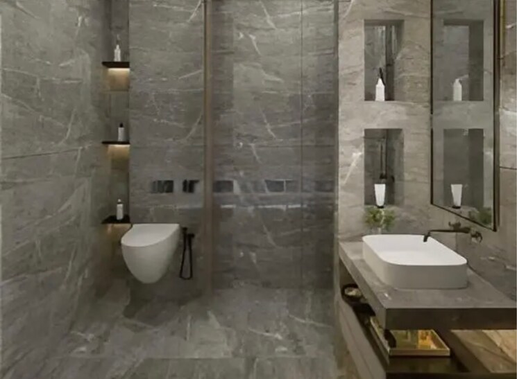 Bathroom, anant-raj-the-estate-floors 3 Bedroom 1600 Sq.Ft. Builder Floor In Sector 63a Gurgaon 9002883