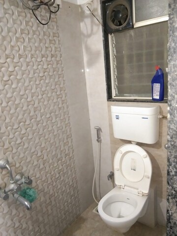 Bathroom in 1 BHK Apartment at Vijayalaxmi Laxmisatyam Residency, Dhanori – for Rent