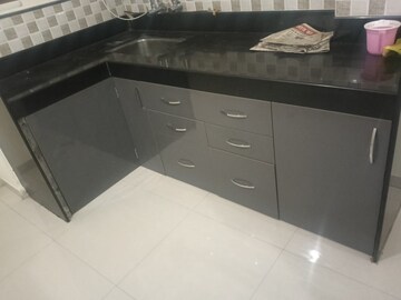 Kitchen in 1 BHK Apartment at Vijayalaxmi Laxmisatyam Residency, Dhanori – for Rent
