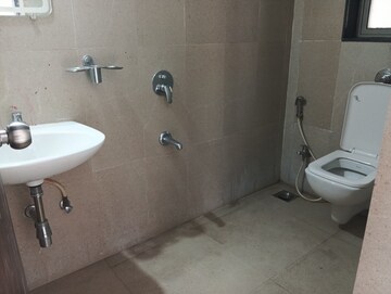 Bathroom in 2 BHK Apartment at Runwal Eirene, Balkum Pada – for Rent