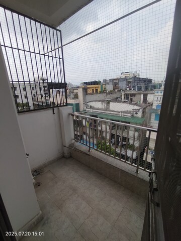 Balcony in 3 BHK Apartment at Oxirich Avenue, Ahinsa Khand 2 – for Rent