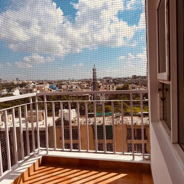 Balcony in 2 BHK Apartment at Maxworth Premier Urban, Chander Nagar – for Rent