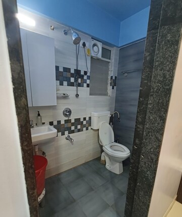 Bathroom in 2 BHK Apartment at Vishal Viviana, Mundhwa – for Rent