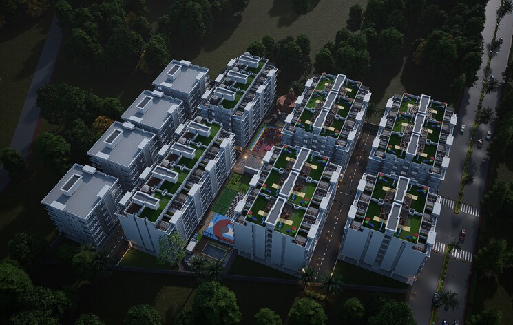 Exterior View, khodna kalan 2 Bedroom 1100 Sq.Ft. Builder Floor In Khodna Kalan Greater Noida 9002988