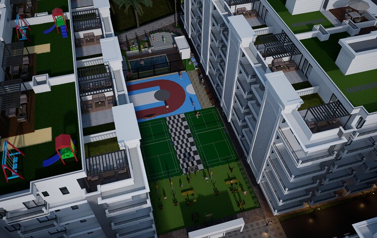 Exterior View, khodna kalan 2 Bedroom 1100 Sq.Ft. Builder Floor In Khodna Kalan Greater Noida 9002988