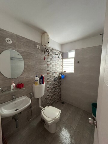 Bathroom in 2 BHK Apartment at Krishvi Wisteria, Brookefield – for Rent