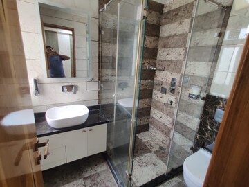 Bathroom in 4 BHK Apartment at Sector 19 Dwarka – for Rent