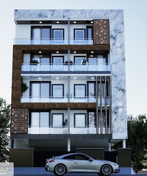 2 BHK Builder Floor – Exterior View View at Sector 128 - for Sale