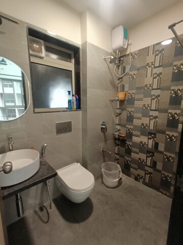Bathroom in 1 BHK Apartment at Veena Smart Homes, Kandivali West – for Rent