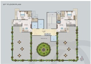 Master Plan in 2 BHK Apartment at Dream Olympia, Bhandup West – for Sale