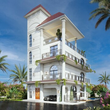4 BHK Villa – Exterior View View at Thivim - for Sale