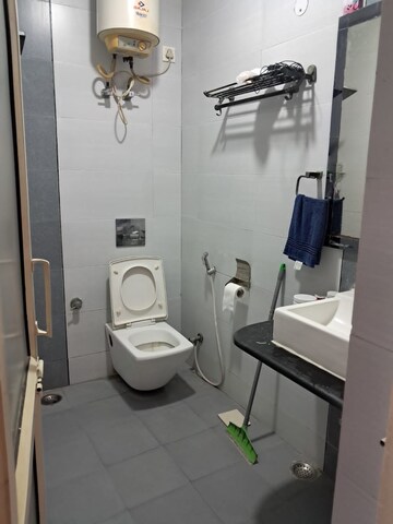 Bathroom in 3 BHK Apartment at Sector 5 Dwarka – for Rent