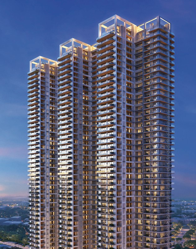 3.5 BHK + Servant Room 2465 Sq.Ft. Apartment in Indiabulls Estate And Club