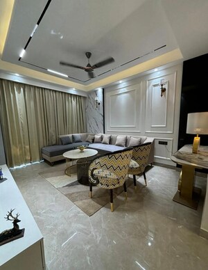 Living Room in 3 BHK Apartment at M3M Golf Hills, Sector 79 – for Sale