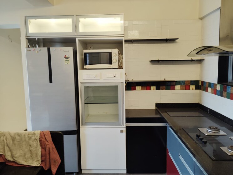 Kitchen, axis-paradigm-whistling-meadows 3 Bedroom 1200 Sq.Ft. Apartment In Paud Road Pune 9003228