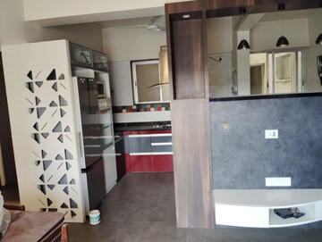 Kitchen in 3 BHK Apartment at Axis Paradigm Whistling Meadows, Paud Road – for Rent