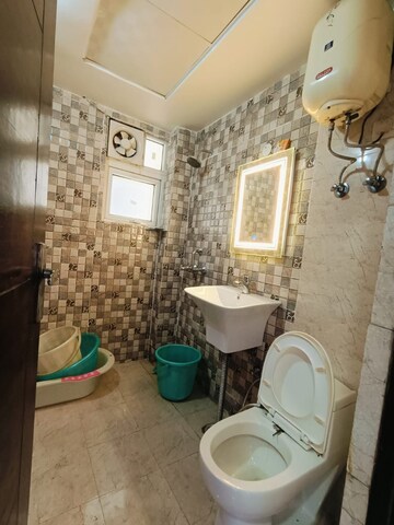 Bathroom in 3 BHK Apartment at Casa Woodstock, Sector 16c Greater Noida – for Rent
