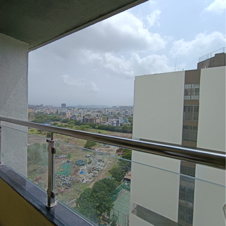 Balcony, pantheon-acorn-park-phase-1 2 Bedroom 730 Sq.Ft. Apartment In Mumbai Bangalore Highway Pune 9003287