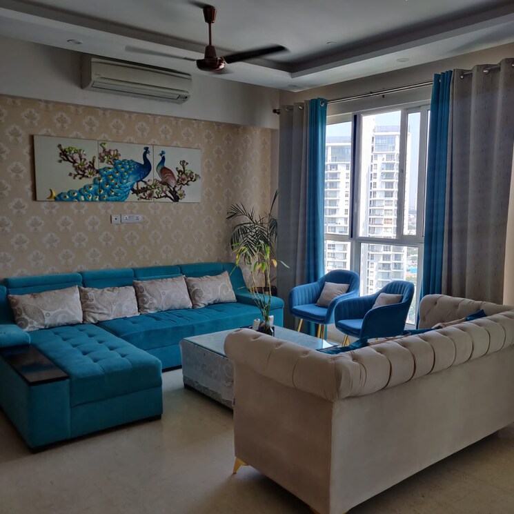 Living Room, m3m-merlin 4 Bedroom 3286 Sq.Ft. Apartment In Sector 67 Gurgaon 9003298
