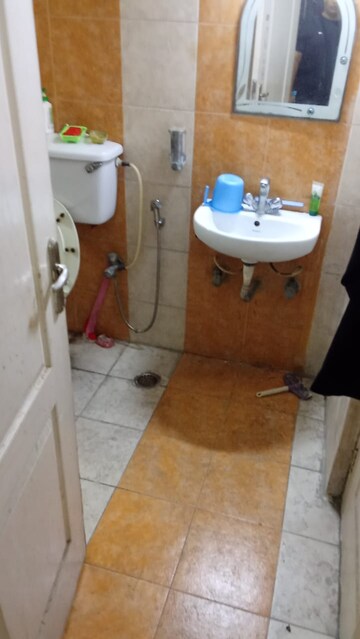 Bathroom in 2 BHK Apartment at Nitishree Lotus Pond Blessed Homes, Vaibhav Khand – for Rent