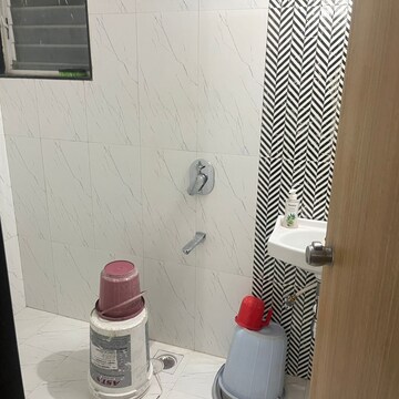 Bathroom in 2.5 BHK Apartment at Austin Arena, Mumbai Bangalore Highway – for Rent