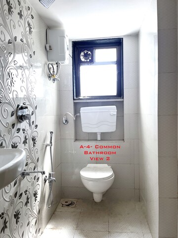 Bathroom in 1 BHK Apartment at Gorai 1 – for Rent