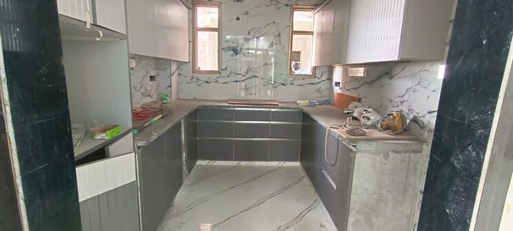 Kitchen, burari 3 Bedroom 1350 Sq.Ft. Apartment In Burari Delhi 9003414