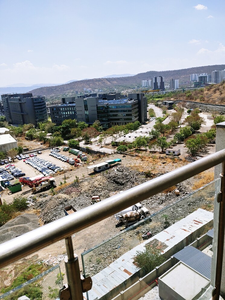 Balcony, kumar-megapolis-saffron 2 Bedroom 800 Sq.Ft. Apartment In Hinjewadi Pune 9003417