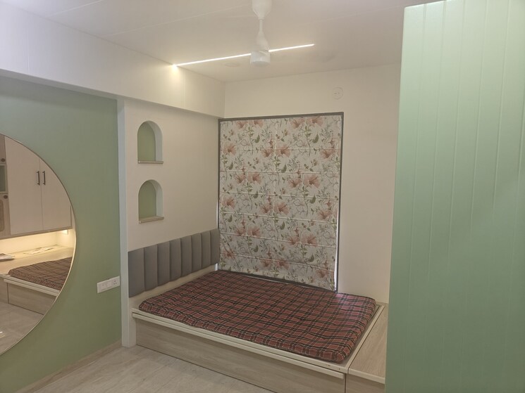 Bedroom, rainbow-revell-orchid 3 Bedroom 1002 Sq.Ft. Apartment In Lohgaon Pune 9003463