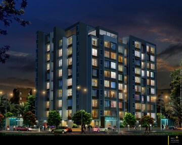 1 BHK Apartment – Exterior View View at Gorai 1 - for Rent