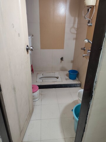 Bathroom in 1 BHK Apartment at Shanti Lifespaces, Nalasopara East – for Rent