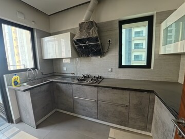 Kitchen in 4 BHK Apartment at Aparna One, Shaikpet – for Sale