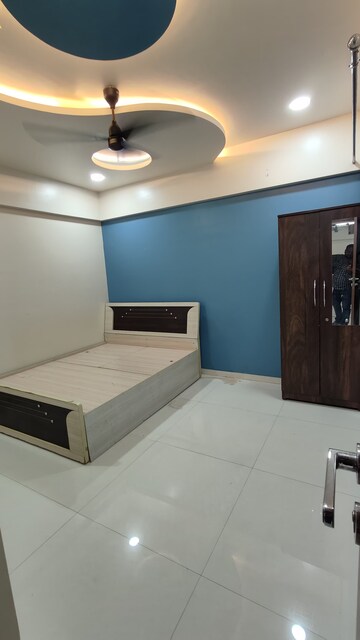 Bedroom in 2 BHK Apartment at Sukhwani Skylines, Wakad – for Rent
