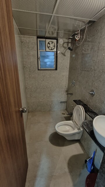 Bathroom in 2 BHK Apartment at Sukhwani Skylines, Wakad – for Rent