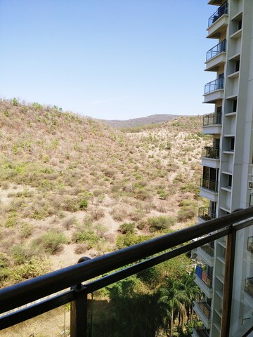 Balcony in 2 BHK Apartment at Puranik Aldea Anexo, Baner – for Rent