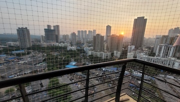 Balcony in 2 BHK Apartment at K Raheja Raheja Residency, Malad East – for Rent