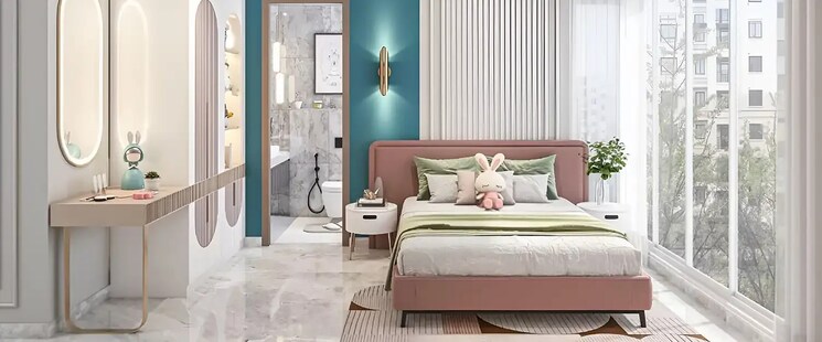 Bedroom, godrej-nurture-mumbai 3 Bedroom 908 Sq.Ft. Apartment In Bhandup West Mumbai 9003621