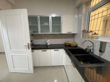 Kitchen in 2 BHK Apartment at Chanakyas Srinivasam, Aecs Layout – for Rent