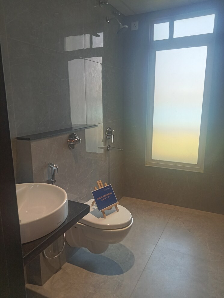 Bathroom, saniket-the-rising 2 Bedroom 801 Sq.Ft. Apartment In Kiwale Pune 9003686